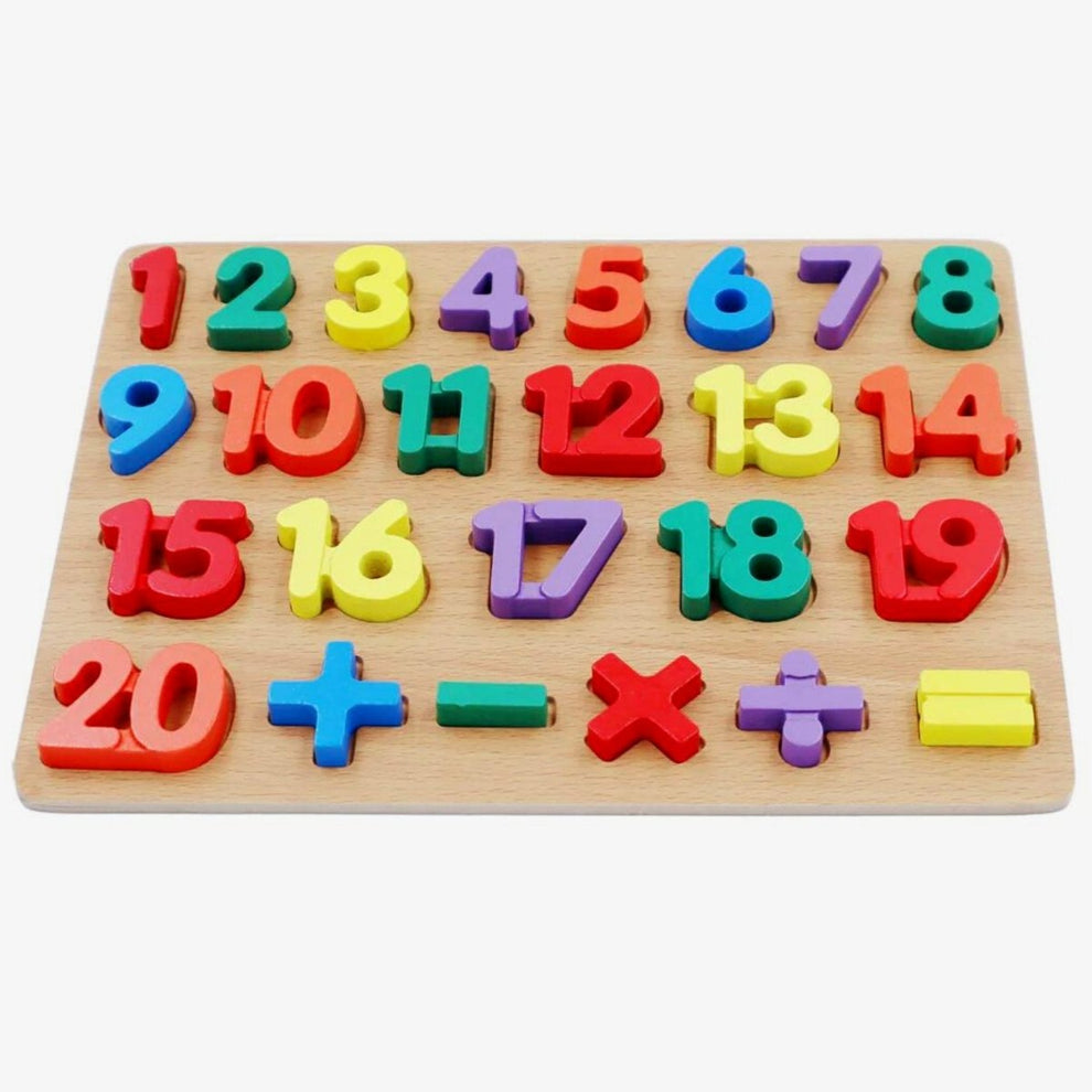Wooden Mathematics Board - Kids Party Craft | Kids Party Craft