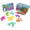 Wooden Sea Life Puzzles In A Tin - Kids Party Craft