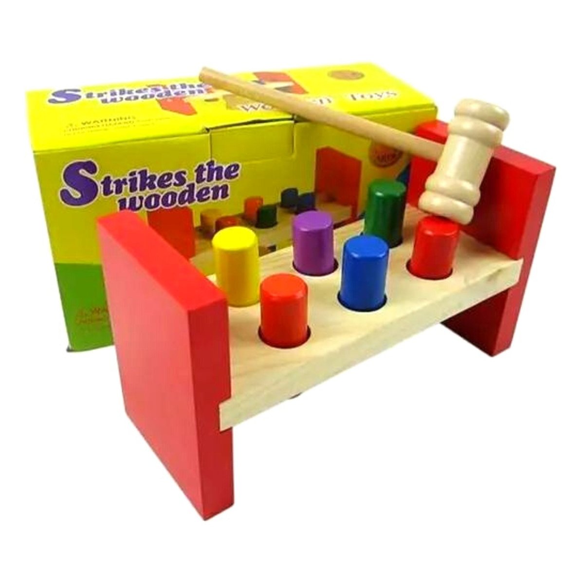 Wooden Strike Game - Kids Party Craft