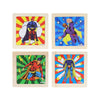 Wooden Superhero Mini Jigsaw Puzzle - Kids Party Craft