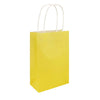 Yellow Paper Party Bags - Kids Party Craft