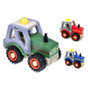 Young Farmer Wooden Tractor 13cm - Kids Party Craft